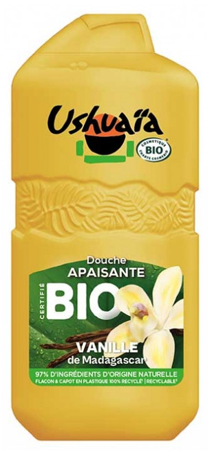 Ushuaïa Organic Vanilla Soothing Shower Gel 280 ml