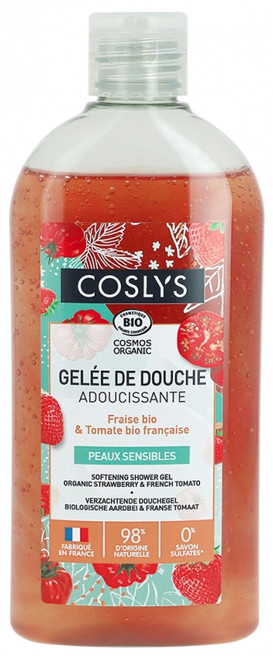 Coslys Organic Strawberry & Tomato Softening Shower Jelly 250 ml