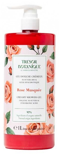 Trésor Botanique Creamy Shower Gel Rosehip 1 L