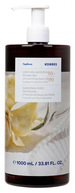 Korres Gardenia Grec Shower Gel 1 L