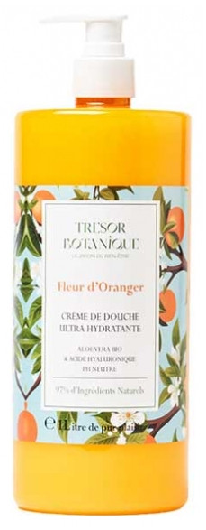 Trésor Botanique Ultra Moisturizing Shower Cream Orange Blossom 1 L