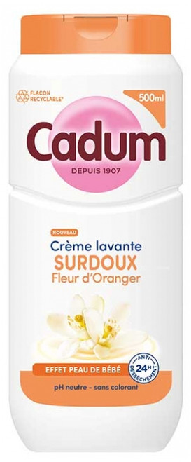 Cadum Ultra-Gentle Orange Blossom Cleansing Cream 500 ml