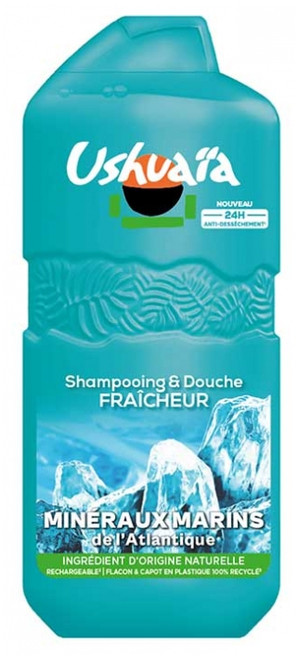 Ushuaïa Freshness Shower Shampoo Marine Minerals 490 ml