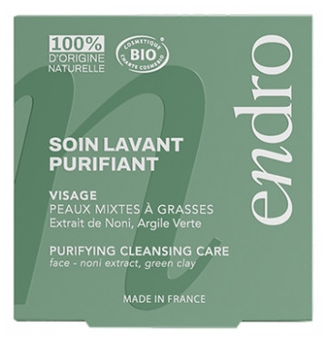 Endro Soin Lavant Purifiant Visage Bio 80 ml