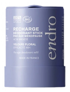 Endro 48H Pro-Age Menopause Floral Velvet Organic Deodorant Stick Refill 50 g