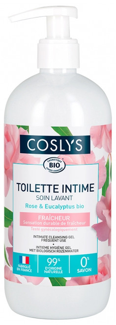 Coslys Intimate Hygiene Freshness Gel Rose & Eucalyptus Organic 500 ml