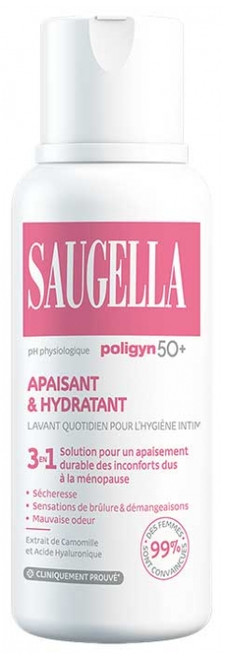 Saugella Poligyn 50+ Soothing & Moisturizing 3in1 250 ml