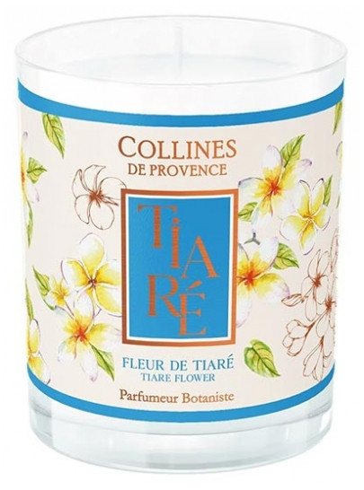 Collines de Provence Les Estivales Scented Candle 180 g - Scent: Tiare flower