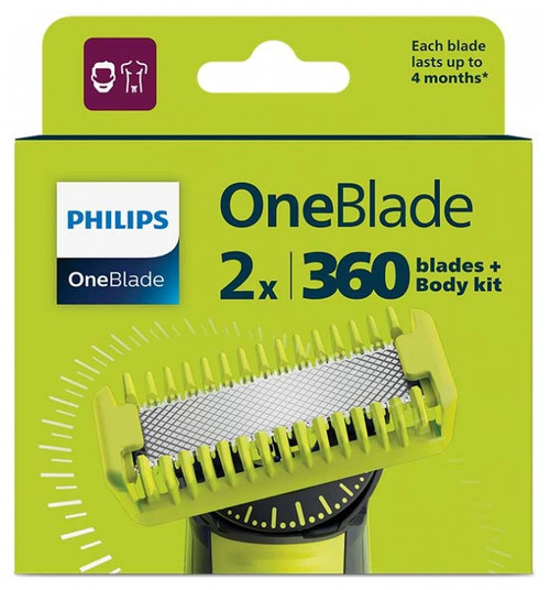 Philips OneBlade 360 2 Blades + Body Kit