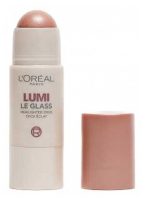 L'Oréal Paris Lumi Le Glass Highlighter Stick 5 g - Colour: 620 Glassy Pink Ballet