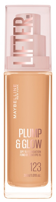 Maybelline New York Lifter Plump & Glow Foundation 30 ml - Colour: 123