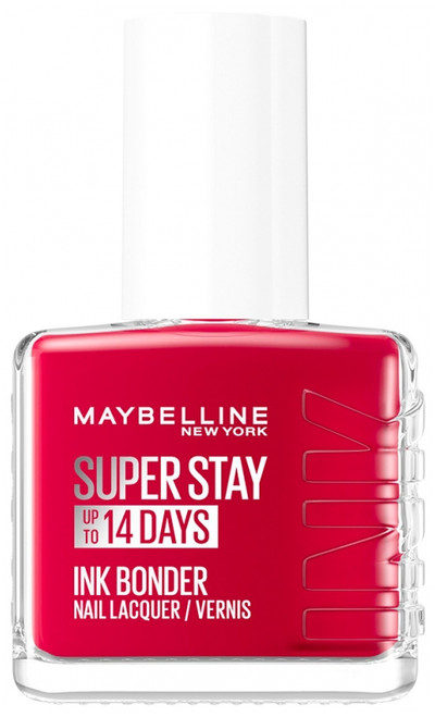 Maybelline New York Superstay Ink Bonder Nail Polish 12 ml - Colour: 06 Deep Red