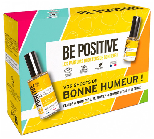 Be Positive Love Eau de Parfum Vanilla Letting Go Organic 50 ml + 15 ml included