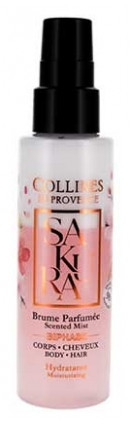 Collines de Provence Sakura Hydrating Body and Hair Scented Mist 100 ml