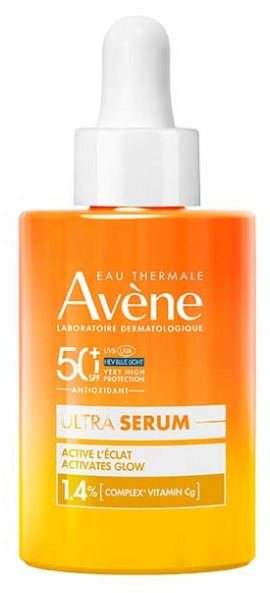 Avène Ultra Cellular Protection Serum Active Glow SPF50+ 30 ml
