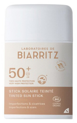 Laboratoires de Biarritz Tinted Sun Stick SPF50+ Organic 12 g