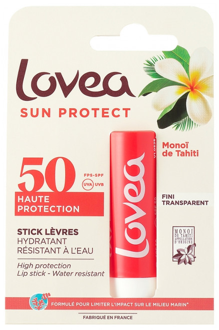 Lovea High Protection Monoi de Tahiti Lip Stick SPF50 4 g