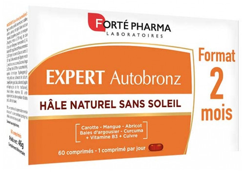 Forté Pharma Expert Autobronz 60 Tablets
