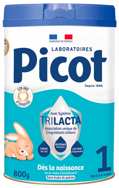Picot Trilacta 1 Milk from 0 to 6 Months 800 g