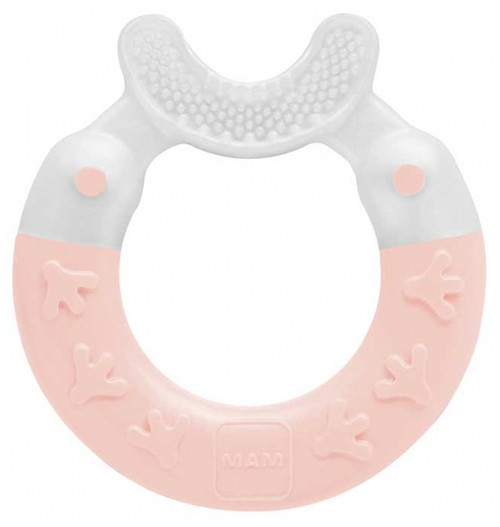 MAM Teething Cleaning Ring - Colour: Pink