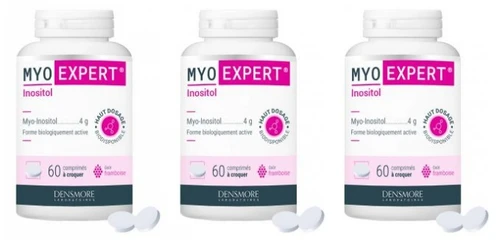 Densmore Myo Expert Inositol 60 Chewable Tablets x 3