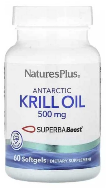 Natures Plus SuperbaBoost Krill Oil 60 Capsules