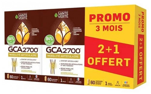 Santé Verte GCA 2700 3 x 60 Tablets Special Offer