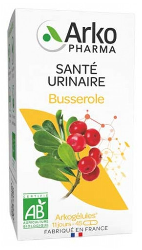 Arkopharma Arkogélules Bearberry Organic 45 Capsules