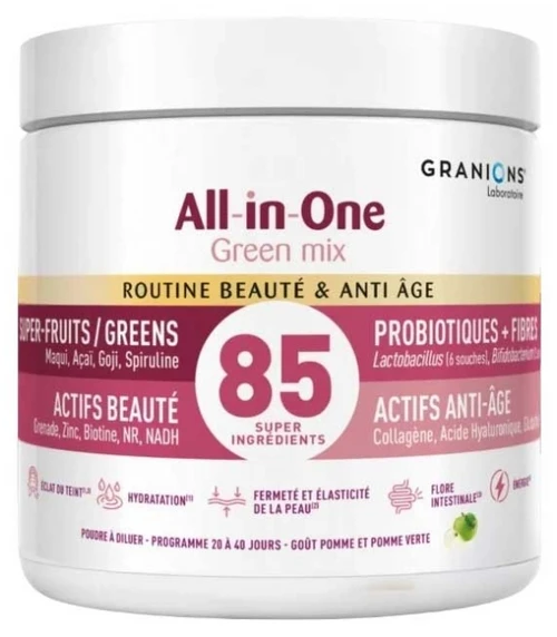 Granions All-In-One Green Mix Beauty and Anti-Aging Routine 166 g
