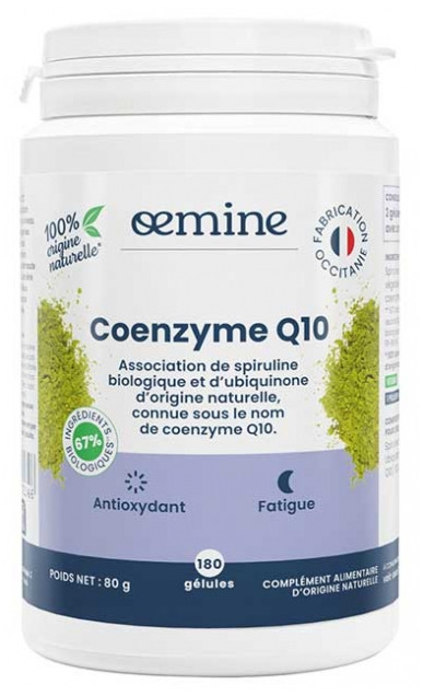 Oemine Coenzyme Q10 180 Capsules