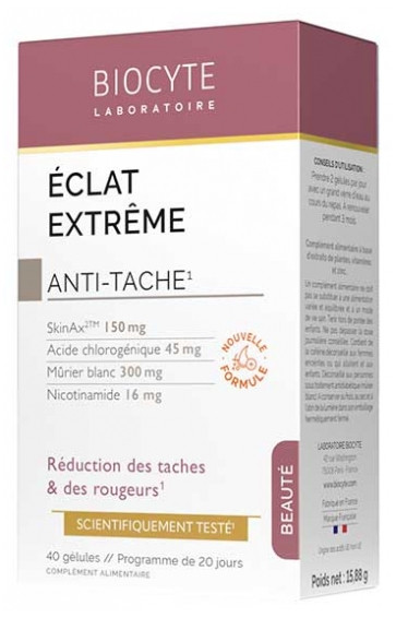 Biocyte Éclat Extrême 40 Capsules