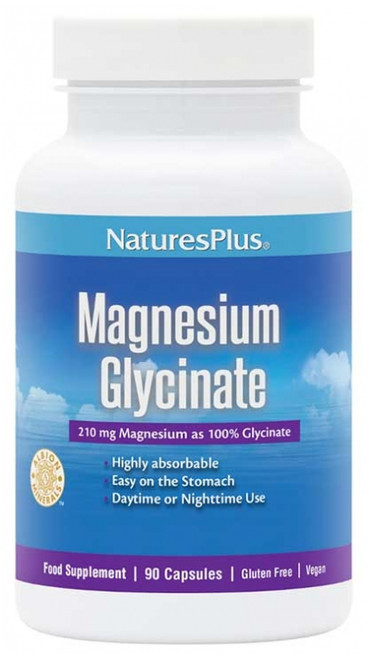 Natures Plus Magnesium Bisglycinate 90 Capsules