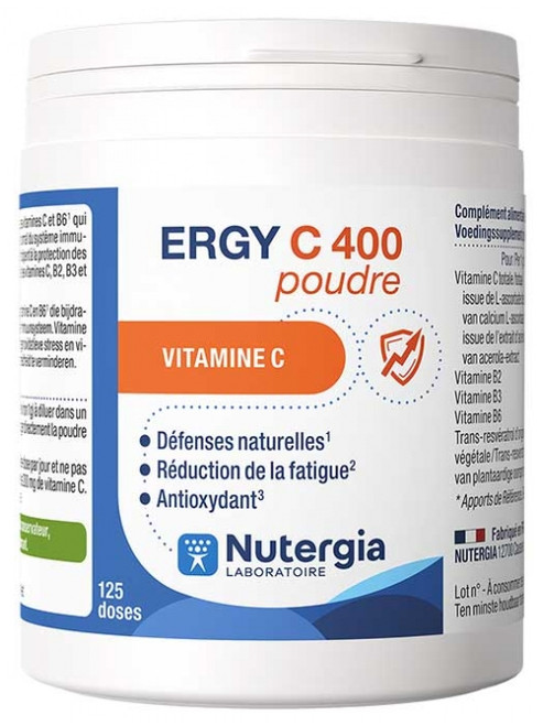 Nutergia Ergy C 400 Powder 125 g
