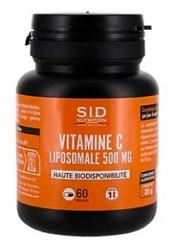 S.I.D Nutrition Liposomal Vitamin C 500 mg 60 Capsules