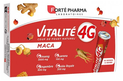Forté Pharma Vitality 4G Maca 10 Doses