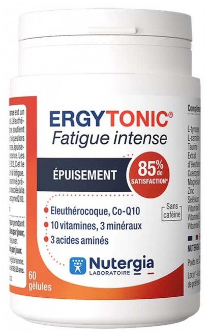 Nutergia Ergytonic Intense Fatigue 60 Capsules