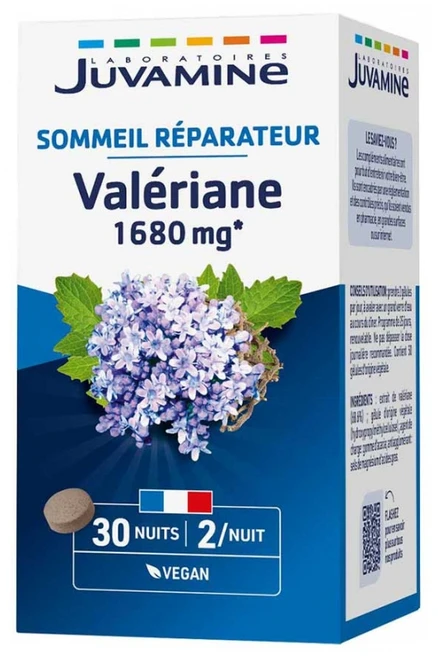 Juvamine Valerian 1680 mg 60 Tablets