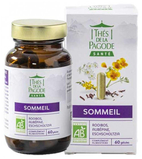 Thés de la Pagode Sleep Organic 60 Capsules