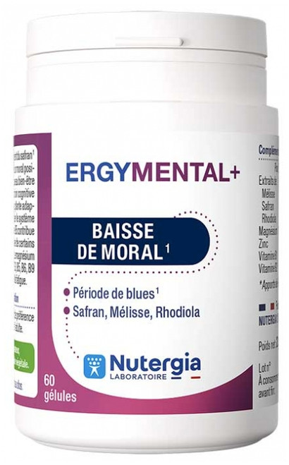 Nutergia Ergymental+ 60 Capsules