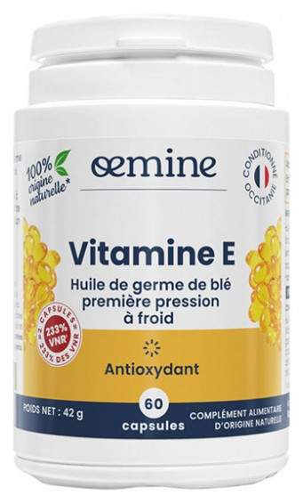 Oemine Vitamin E 60 Capsules