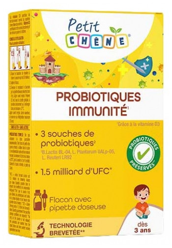 Les 3 Chênes Petit Chêne Probiotics Immunity 5.5 ml