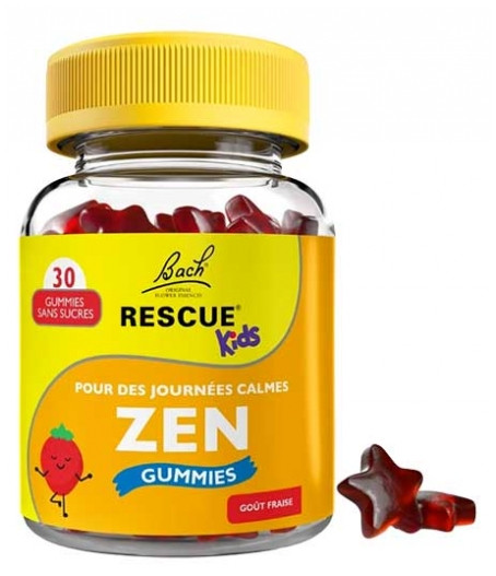 Rescue Bach Kids Zen 30 Gummies