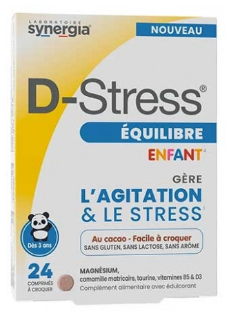 Synergia D-Stress Child Balance 24 Tablets
