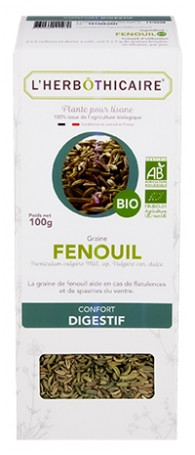 L'Herbôthicaire Organic Fennel Plant for Herbal Tea 100 g