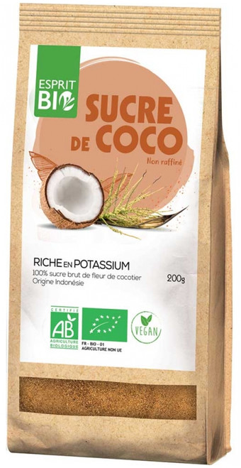 Esprit Bio Organic Unrefined Coconut Sugar 200 g