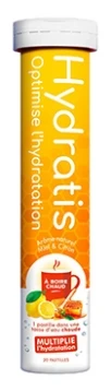 Hydratis Hot Hydration Solution 20 Tablets - Taste: Honey Lemon