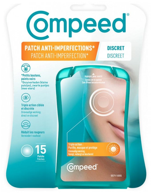 Compeed Discreet Anti-Imperfection Patch 15 Patches
