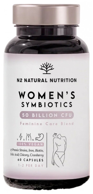 N2 Natural Nutrition Women's Symbiotics 60 Capsules