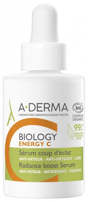 A-DERMA Biology Energy C Radiance Boost Serum 30ml
