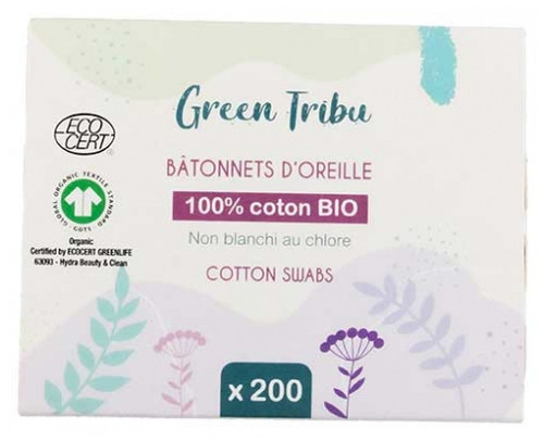 Green Tribu Cotton Buds 200 Units
